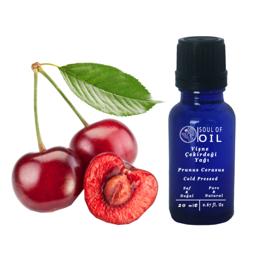 Soul Of Oil Vişne çekirdeği Yağı 20 ml Soğuk Sıkım