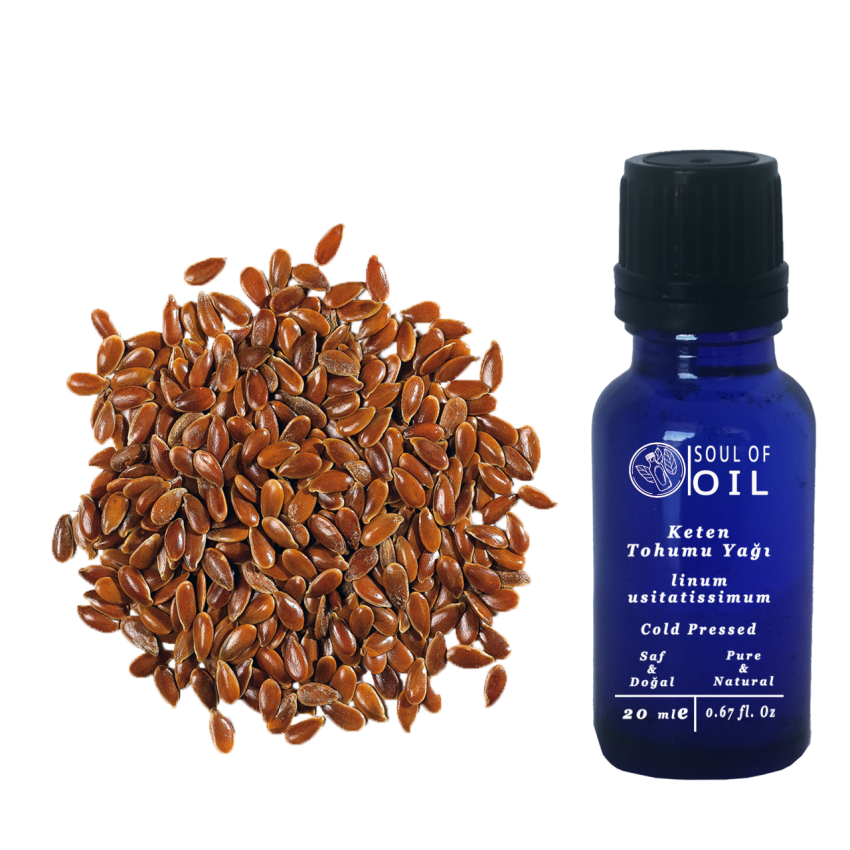 Soul Of Oil Keten Tohumu Yağı 20 ml Soğuk Sıkım